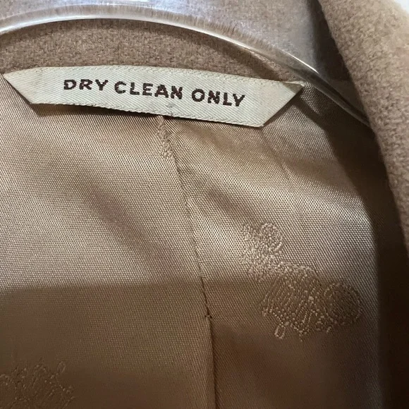 READGATE‎ EXCLUSIVELY ROBINS 100% Real Camel hair coat/ blazer in beige cream